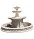 Fuente extra gran Rosana Snow arena en piedra