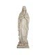 Virgen de Lourdes en piedra