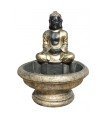 Fuente de Buda Zen en piedra artificial