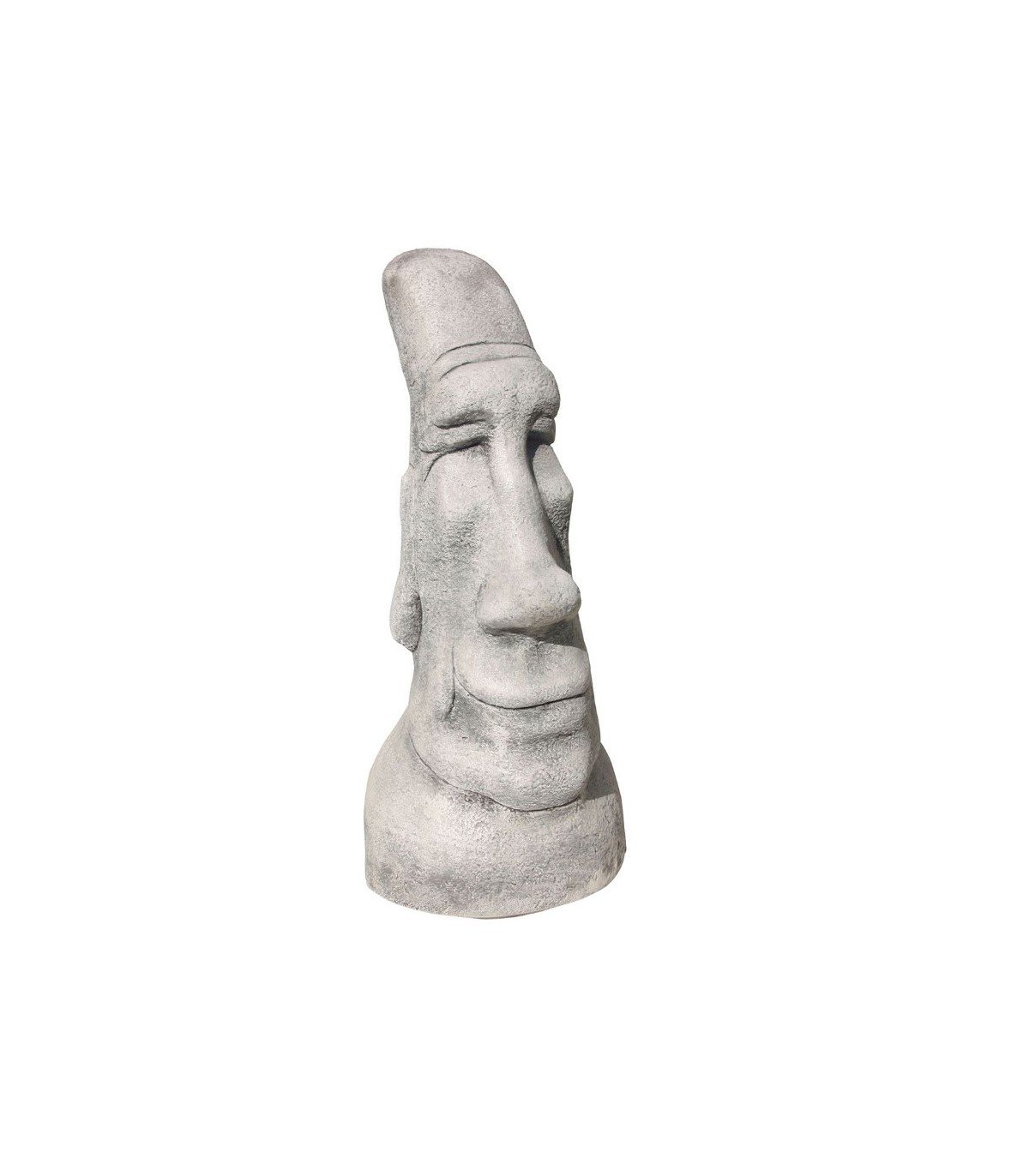 Moai en piedra artificial