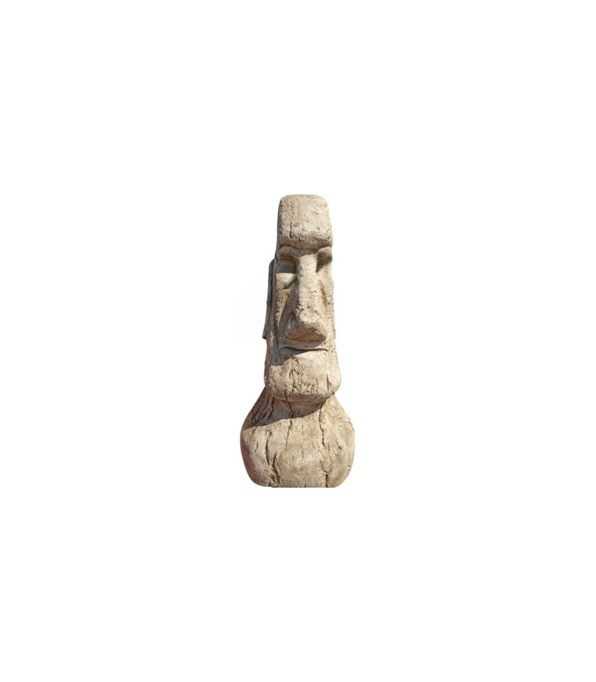 Moai súper en piedra artificial