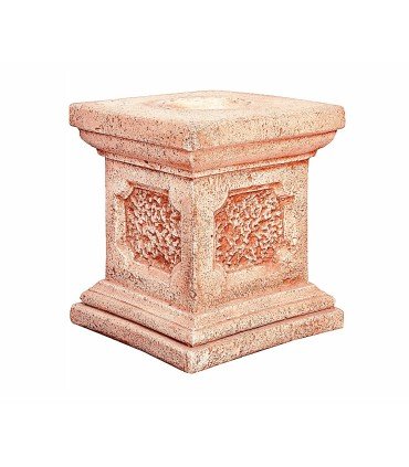 Pedestal natural pequeño siena en piedra artificial