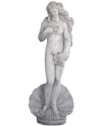 Venus de Botticelli en piedra artificial