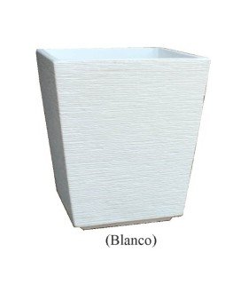 Jardinera Zamora blanca en piedra