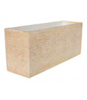 Jardinera futura 90 x 27 cm en piedra artificial