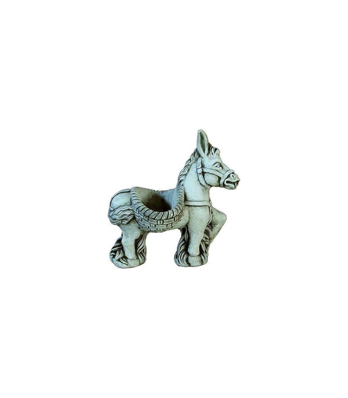 Burro en piedra artificial